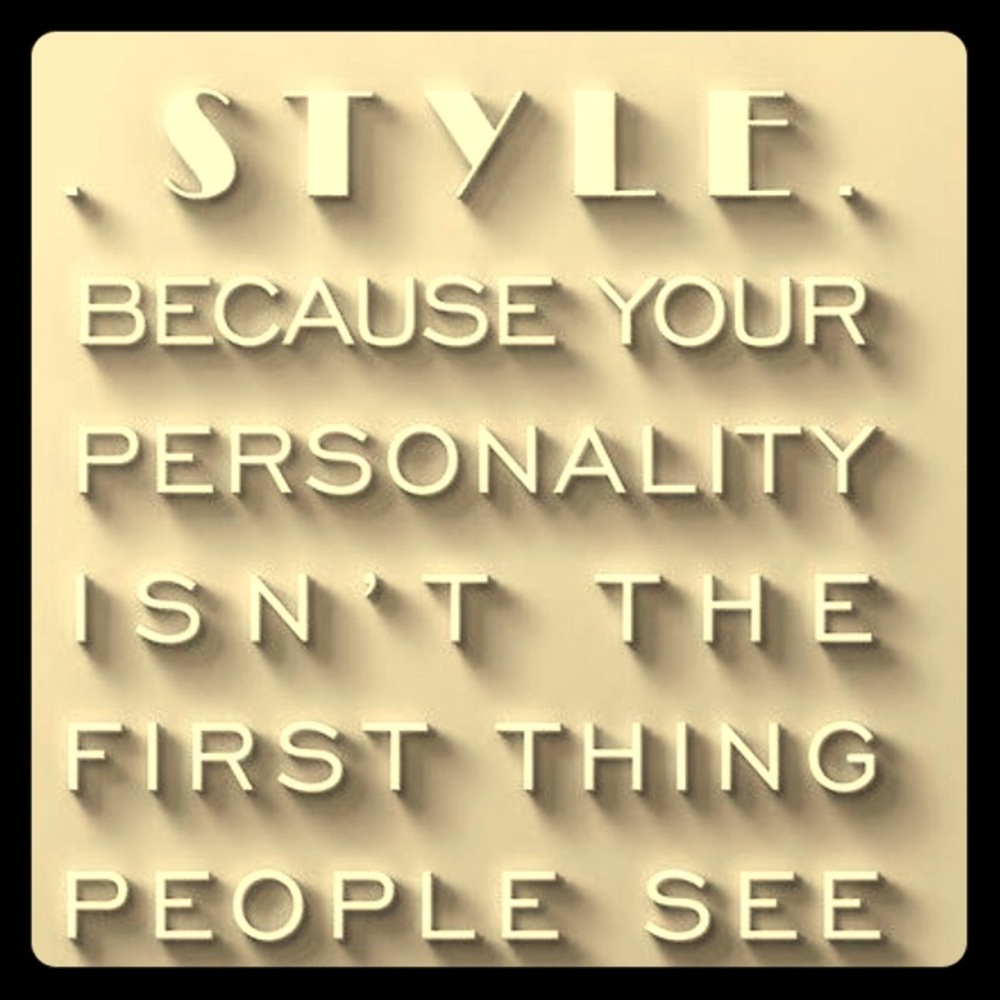 Style because it’s the right thing to do!